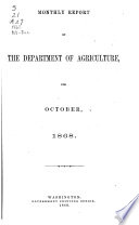 Bi monthly Report of the Agricultural Department