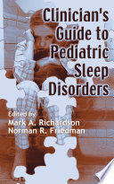 Clinician s Guide to Pediatric Sleep Disorders