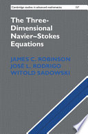 The Three Dimensional Navier Stokes Equations Book