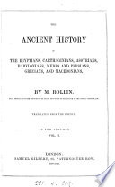 The ancient history of the Egyptians  Carthaginians   c    Transl Book PDF