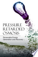 Pressure Retarded Osmosis Book
