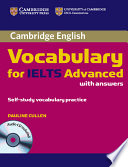 Cambridge Vocabulary for IELTS Advanced Band 6 5  with Answers and Audio CD Book PDF