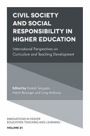 Civil Society and Social Responsibility in Higher Education Pdf/ePub eBook