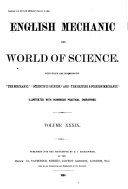 English Mechanics and the World of Science