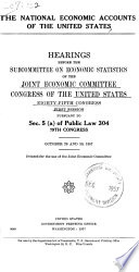The National Economic Accounts of the United States