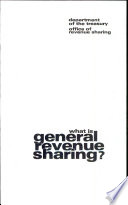 What is General Revenue Sharing 