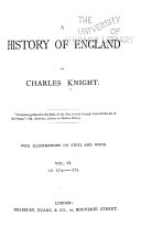 Charles Knight's Popular History of England ...