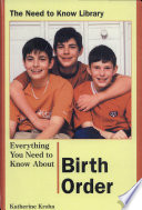 Everything You Need to Know About Birth Order.epub
