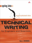 Spring Into Technical Writing for Engineers and Scientists Book