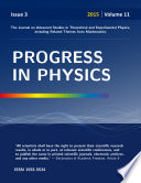Progress in Physics  vol  3 2015