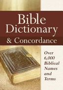 Bible Dictionary   Concordance