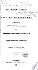 “The” Dramatic Works of William Shakspeare