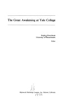 The Great Awakening at Yale College
