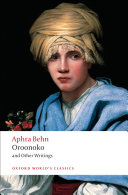Oroonoko and Other Writings Pdf/ePub eBook
