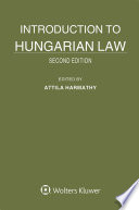 Introduction To Hungarian Law