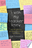 I Wish My Teacher Knew Book