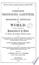 Lippincott's Pronouncing Gazetteer