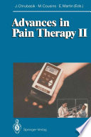 Advances in Pain Therapy II Book