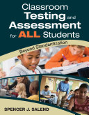 Classroom Testing and Assessment for ALL Students Pdf/ePub eBook