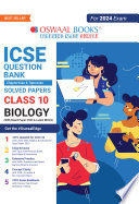 Oswaal ICSE Question Bank Class 10 Biology Book  For 2023 24 Exam  Book