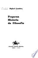 Pequeña história da filosofia PDF Book By Rafael Gambra