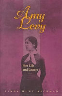 Amy Levy: her life and letters