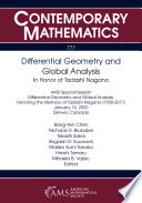 Differential Geometry and Global Analysis Book