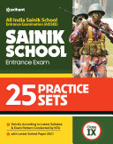 25 Practice Sets Sainik School Pravesh Pariksha Class 9 2022