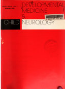 Developmental Medicine and Child Neurology