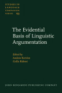 The Evidential Basis of Linguistic Argumentation
