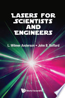 Lasers for Scientists and Engineers PDF Book By L Wilmer Anderson,John B Boffard