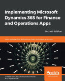 Implementing Microsoft Dynamics 365 for Finance and Operations Apps