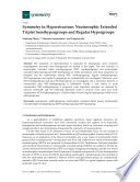 Symmetry in Hyperstructure  Neutrosophic Extended Triplet Semihypergroups and Regular Hypergroups