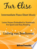 Fur Elise Intermediate Piano Sheet Music