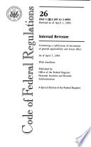 Code of Federal Regulations Book PDF