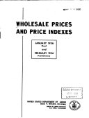 Wholesale Prices and Price Indexes