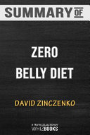 Summary of Zero Belly Diet Book