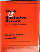 Bank and Quotation Record