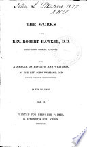 The Works of the Rev  Robert Hawker    