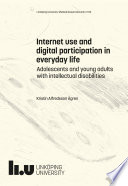 Internet use and digital participation in everyday life Book