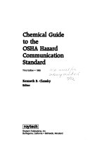 Chemical Guide to the OSHA Hazard Communication Standard