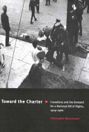Toward the Charter Pdf/ePub eBook
