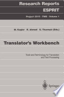 Translator   s Workbench