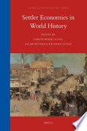 Settler Economies In World History