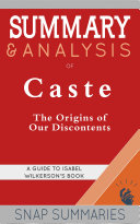 Summary & Analysis of Caste Book SNAP Summaries