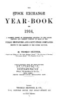 The Stock Exchange Year-book