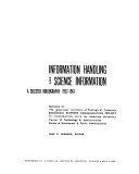 Information Handling and Science Information