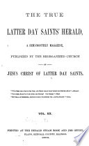 The True Latter Day Saints  Herald