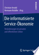 Die informatisierte Service-Ökonomie