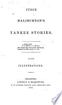 Judge Haliburton s Yankee Stories    